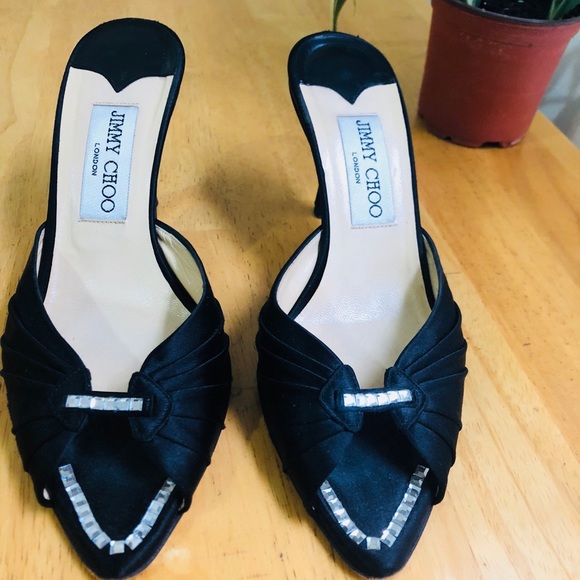 Jimmy Choo Satin Sandal - Picture 2 of 3